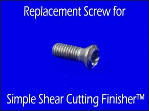 Screw for Full Size Simple Shear Cutting Finisher with 12mm Round Carbide Cutter - Picture 1 of 1