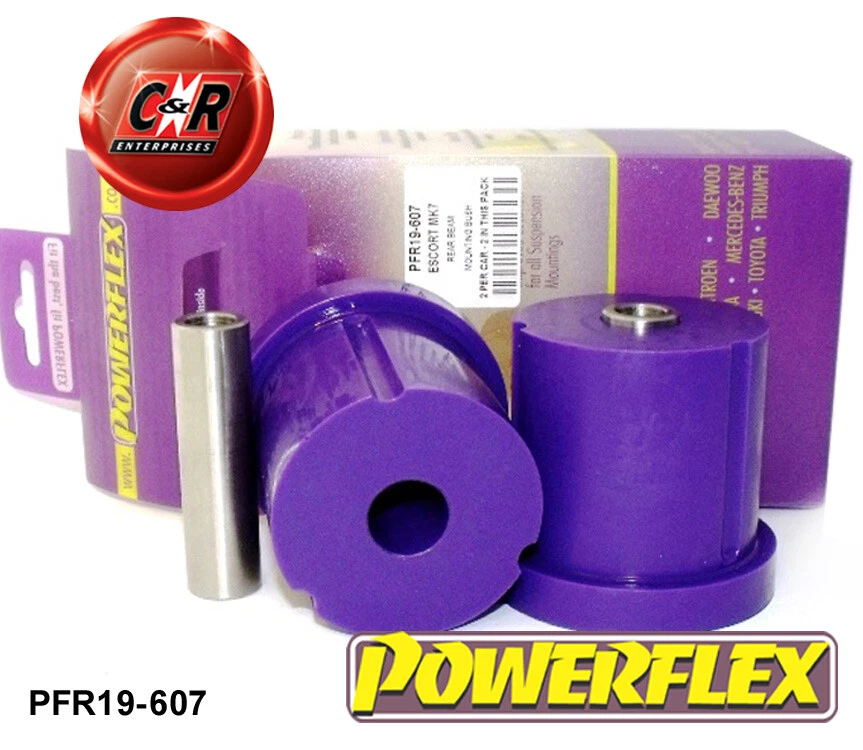 Powerflex RR Fascio Mnt Spazzole Per Ford Escort MK5,6 & 7 + RS2000 90-01 - Immagine 1 di 4