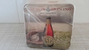 Juego de montaña rusa Anchor Brewing (50) San Francisco California desde 1896 ámbar profundo - Imagen 1 de 7