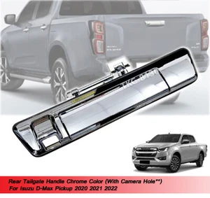 Tailgate Tail gate Handle Chrome with Hole For Isuzu D-Max Dmax 2020 2021 2022 - Picture 1 of 5