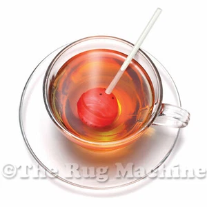 SWEET TEA - Colourful Lollipop Cup Mug Tea Leaf Infuser Strainer Filter **NEW** - Picture 1 of 3
