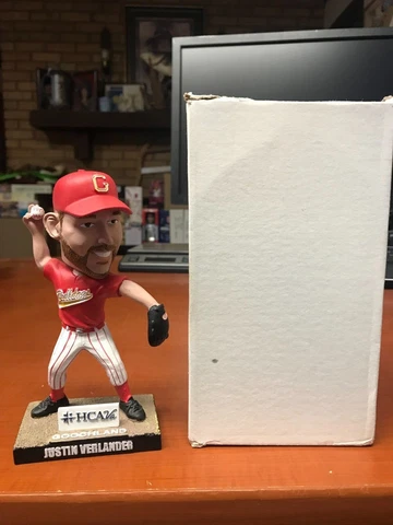 Justin Verlander Bobblehead Goochland Bulldogs High School 2012 Giveaway! NIB! Cover