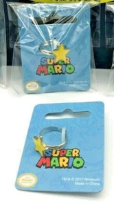 NINTENDO SUPER MARIO STAR RING. Pick from S, M or L ! Officially Licensed & New - Picture 1 of 2