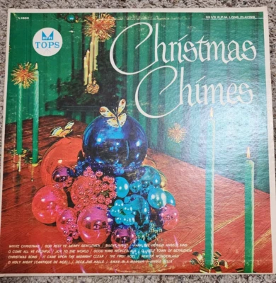 Vintage Vinyl LP Felix Vance Christmas Chimes and Organ - Tops Records 1957 Foto 1 de 4