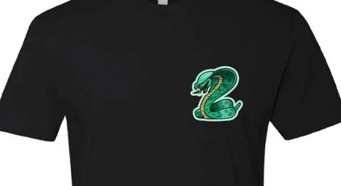 NEW! Don "THE SNAKE" Prudhomme 1970 Hot Wheels GREEN SNAKE Caricature XL T-Shirt Cover