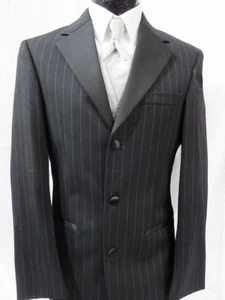 New Mens Joseph Abboud Chalk Stripe Tuxedo Discount Tux Huge Wedding Savings - Picture 1 of 4