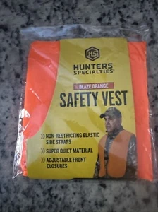 Blaze Orange Safety Vest - Picture 1 of 2