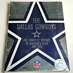 NFL Dallas Cowboys Team History (DVD, 2003, 2-Disc Set) Factory Sealed! - Picture 1 of 8