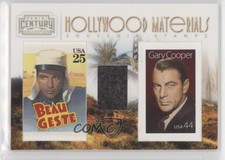 2010 Panini Century Collection One Subject Two Stamps Materials /250 Gary Cooper