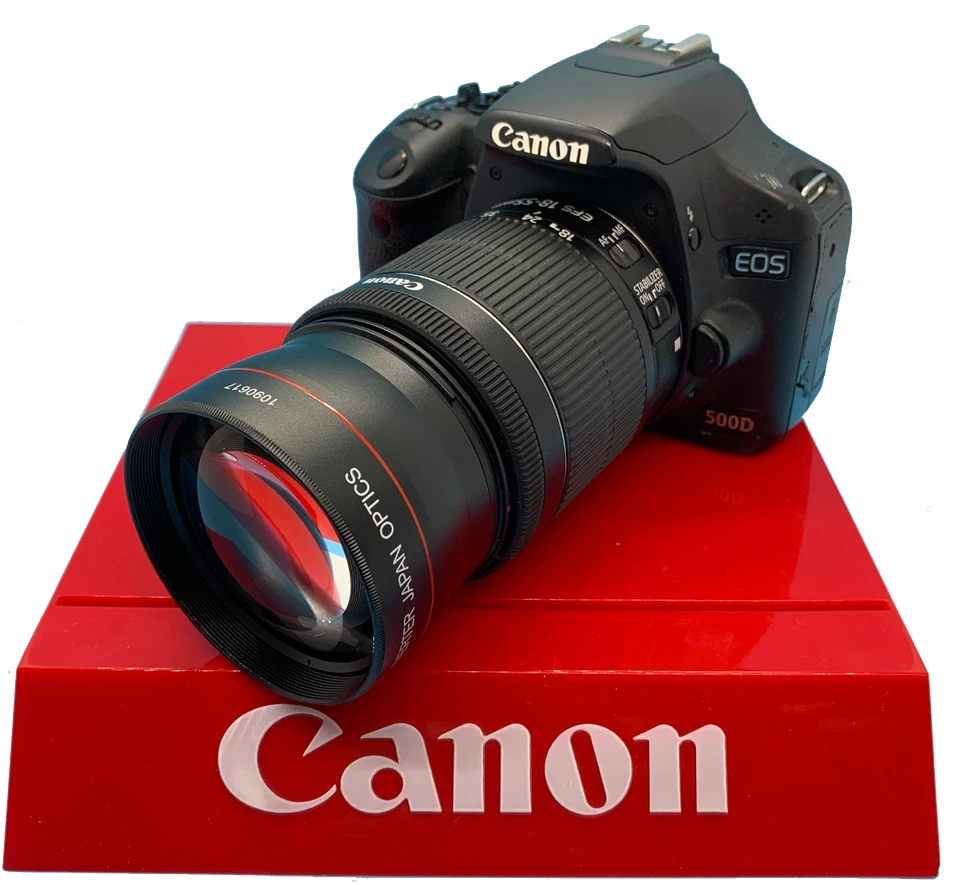 CANON REBEL EOS T3 T3I T4 T7 T100 T5 T6 T7 T8 60D 2.5X TELEPHOTO ZOOM LENS LENS - Image 1 of 4