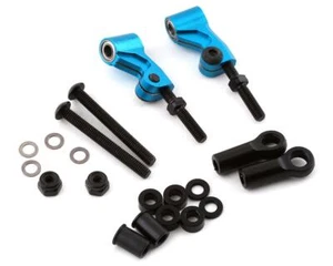 Yeah Racing Tamiya TT-02 RWD Aluminum Front/Rear Upper Suspension Arm (Blue) (2) - Picture 1 of 2