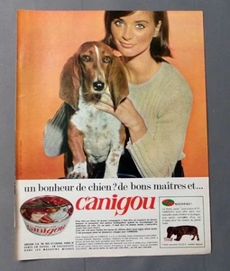 PUB PUBLICITE ANCIENNE ADVERT CLIPPING 310817/ ALIMENTATION POUR CHIENS CANIGOU - Picture 1 of 1