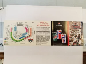Cleveland Indians 1998 MLB Baseball Pocket Schedule - Pepsi/Mountain Dew - Picture 1 of 2