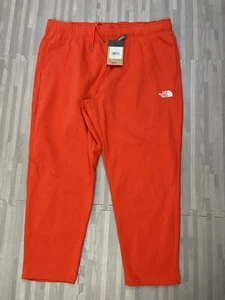 The North Face Fleece Sweatpants Evolution Cocoon-Fit Fiery Red Womens 2XL $60 - Picture 1 of 8