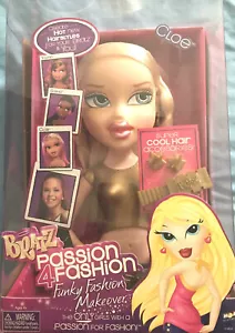 BRATZ Cloe Passion 4 moda Funky Fashion Makeover Crea nuove acconciature calde - Foto 1 di 3