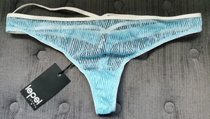 Lepel Chelsea Goe Blue Blush Thong Size 12 - Picture 1 of 19