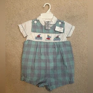 Nuevo con etiquetas Conjunto Camisa Mameluco Vintage Cuties By Judy Velero 12mo - Imagen 1 de 5
