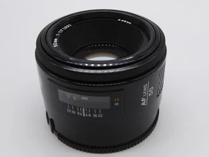 MINOLTA AF 50MM F1.7 PRIME LENS MINOLTA / SONY ALPHA A  with new cap and filter - Picture 1 of 5