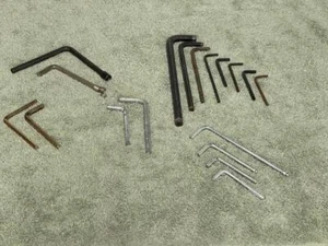 LOT OF 18 PIECES OF ALLEN WRENCHES ASSORTES SIZES - Picture 1 of 1