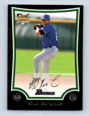 2009 Bowman Kila Ka'aihue Kansas City Royals #204 - Image 1 of 2