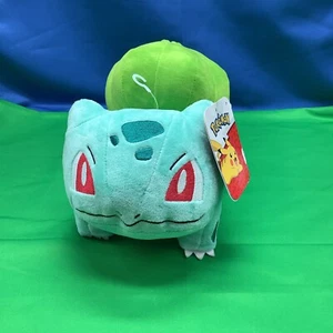 Pokemon Toy Factory Balbasaur 6" long Plush stuffed animal 2016 with tag - Picture 1 of 9