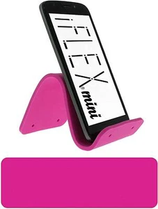 iFLEX Mini Flexible Silicone Cell Phone Holder Pink Universal Non-Slip - Picture 1 of 6