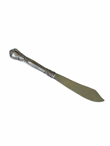 Vintage Chantilly Gorham Notched Master Butter Knife 6 5/8" Sterling Monogram Cover