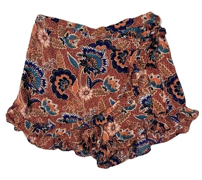 NUEVO ALYA Boutique Colorido Paisley Skort Mujeres S Caprichoso Indie Boho Falda Y2K Años 90 Foto 1 de 4