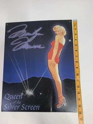 Marilyn Monroe Tin Sign Queen of the Silver Screen 16" X 12" - Image 1 of 4