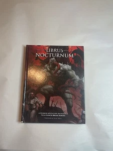 Libro de rol D&D Librus Nocturnum 5e 9798989535606 firmado Steve Miller 2024 - Imagen 1 de 13