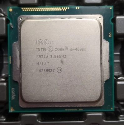Intel Core i5-4690K 3.50GHz 6MB LGA 1150/Socket H3 Quad-Core CPU Processor SR21A - Image 1 of 2