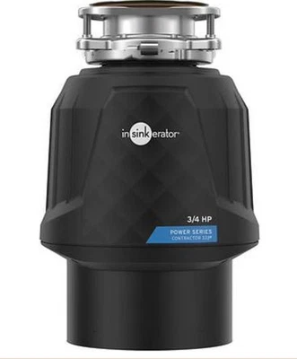 InSinkErator Contractor 333 Garbage Disposal 3/4hp/120V, w/out power cord,OpenBx - Image 1 of 4