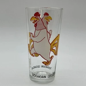 Foghorn Leghorn Looney Tunes Warner Bros PEPSI 16 oz vidrio de colección 1973 - Imagen 1 de 6