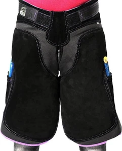 ¡NUEVO! Delantal para mujer Farrier chaps 23′′, 500 GSM cuero/lona, ajustable Cintura 28-52′′ - Imagen 1 de 17