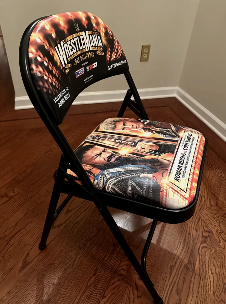 Wrestlemania Chair for sale | eBay
