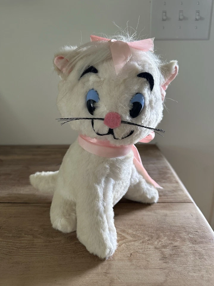Vintage Disney Marie Plush California Stuffed Toys The Aristocats cat 1970 - Image 1 of 4