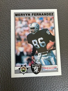 1991 Los Angeles Raiders Police #3 Mervyn Fernandez - Picture 1 of 2