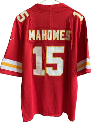 Patrick Mahomes #17 Kansas City Chiefs Red Jersey Unisex Adult Sized