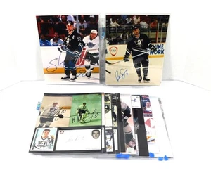 Lote de (67) autógrafos surtidos de patos Anaheim firmados por Kariya Kunitz - Imagen 1 de 8