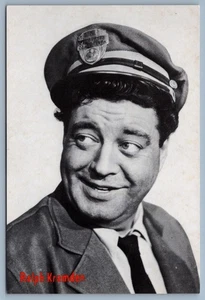 Ralph Kramden Jackie Gleason Die Flitterwochen Postkarte - Bild 1 von 2