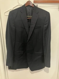 Blazer Michael Kors para hombre mezcla de lana 2 botones, azul marino, talla 40L - Imagen 1 de 4