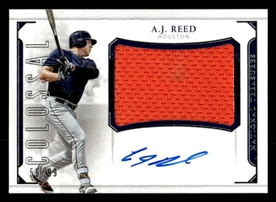 2016 Panini National Treasures #CS-AJ AJ Reed Colossal Signatures Jersey RPA /99 - Image 1 of 2