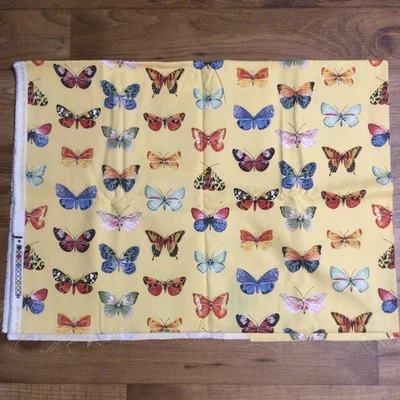 Concord Kessler Yellow Fabric “Florian” DuPont Teflon 2 Yards 55” Width - Image 1 of 4