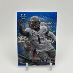 CAM WARD 2022 Bowman's Best University Chrome Blue Refractor Prospect Card #/150 - Picture 1 of 2