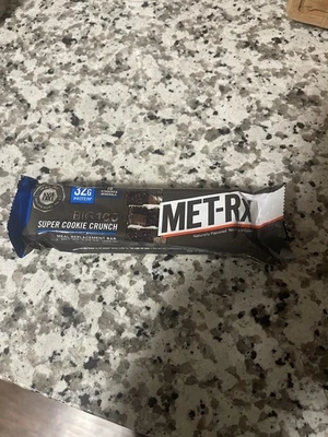 Barra de repuesto MetRX Super Cookie Crunch Meal 32G proteína 18 vitaminas/minerales Foto 1 de 4