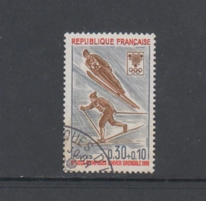 FRANCE :  1968 - USED  - SCOTT # B411  SEMI POSTAL  OLYMPICS - Picture 1 of 1