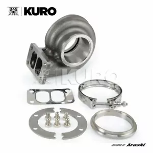 KURO Turbo Turbine Housing Garrett GTX30 GTX3076R 0.61 A/R Twin Scroll T3 V-band - Picture 1 of 2