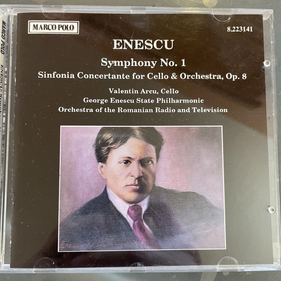 Enescu Symphony No 1 (CD 1988) Marco Polo VG Foto 1 de 1