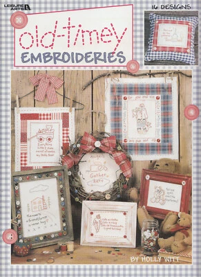 Embroidery Pattern Booklet ~ Old-Timey Embroideries #LA1869 - Image 1 of 2