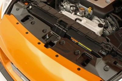 CARBON FIBER FRONT RACING RADIATOR COOLING SLAM PANEL PROTECTOR FOR 370Z Foto 1 de 2